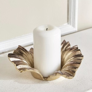 Bougeoir en aluminium avec verre Votive Nouveau design Bougeoir en métal fait main pour décoration de Noël - Product Image 1