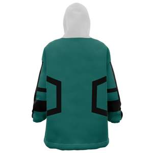 Custom <b>Sherpa</b> Fleece <b>Hoodie</b> with Unique Prints - Warm and Cozy Hooded Sweatshirt - Ideal for Cold Weather - Product Image 3