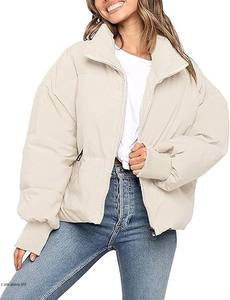 Manteau d'hiver chaud et doux en nylon 100% de haute qualité pour hommes, veste matelassée à capuche épaisse et imperméable pour hommes - Product Image 2