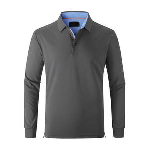OEM 100% cotone colletto personalizzato per <span class=keywords><strong>Polo</strong></span> da uomo veloce asciutto Plain <span class=keywords><strong>Polo</strong></span> da Golf con Logo frontale Casual modello solido - Product Image 1