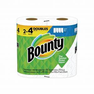 Serviettes en papier Bounty Select-A-Size non tissées, 1 plis, taille personnalisable, 2 rouleaux triples = 6 rouleaux standard - Product Image 2