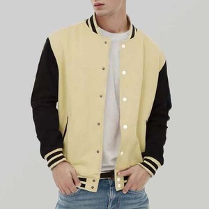 New Arrival <b>Men's</b> High Quality Varsity <b>Jacket</b> Baseball Design Wool Sportswear College Baseball <b>Jacket</b> For <b>Men</b> OEM Service - Product Image 1
