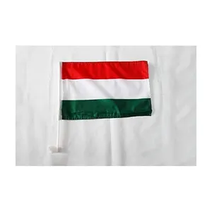 Euro 2024 Voetbal Juichende Producten Gezicht Verven Sjaal Zonnebril Handlichaam Auto Custom 3X5 Ft Vlag Hongerige Vlag Van Hongarije