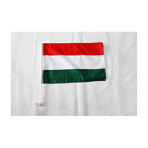 Euro 2024 Fútbol Animando Productos Pinturas faciales Bufanda Gafas de sol Cuerpo de mano Coche personalizado 3x5 pies <span class=keywords><strong>Bandera</strong></span> de Hungría - Product Image 4