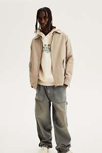 Sweat à capuche imprimé coupe décontractée ample pour homme blanc à manches longues avec poche latérale kangourou sweats d'hiver en jersey mélangé de coton haut doublé - Product Image 6