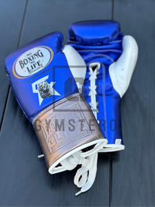 Guantes de Boxeo de Piel de Vacuno Genuina de Alta Calidad a Precio de Mayoreo, con Correa de Muñeca Ajustable, Sin Boxeo No Hay Vida, Guantes de Sparring - Product Image 3