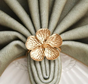 Rond de serviette martelé bicolore, or et argent, vaisselle rustique moderne, élégante, unique, en vrac, disponible au prix de gros. - Product Image 3