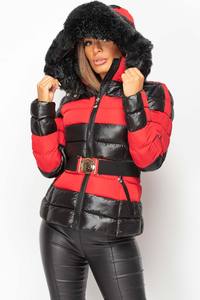 Hot Sale Woman Puffer <b>Jacket</b> Waterproof Winter Warm Fashionable Soft Fabric Woman Puffer <b>Jacket</b> - Product Image 2