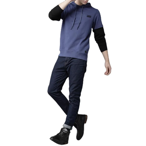 Sudadera con Capucha de Invierno para Hombre de la Mejor Calidad, con Bolsillo Canguro, Forro Polar, Impermeable, Básica, Mezcla de Algodón, Informal, Corte Regular, Larga - Product Image 1