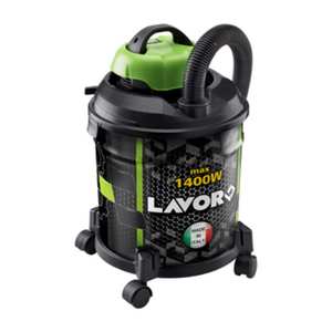Bidone Aspiratutto "lavor" Joker 1400 W en acier pour solides et liquides - Product Image 1