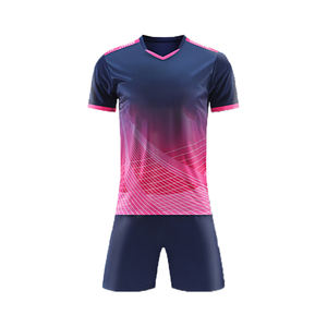 เสื้อฟุตบอลอเมริกันแบบสั้นพิมพ์ลายตามสั่ง ดีไซน์ใหม่ คุณภาพสูง ผลิตจากโพลีเอสเตอร์ 100% สำหรับฤดูร้อน ป้องกันแบคทีเรีย - Product Image 1