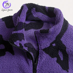 2025 Casual Wear Outdoor Quilted Stand Collar Jacket For <b>Men</b> 2025 New Arrival Product Plus Size Winter Sherpa <b>Fleece</b> Jackets - Product Image 3