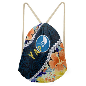 Fourniture d'usine de coquillages hawaïens personnalisés impression PVC écologique adolescents étudiant sport cartable sac à dos décontracté conception - Product Image 4