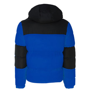 Veste d'hiver matelassée en polyester rembourrée à bulles imperméable et coupe-vent écologique sur mesure pour hommes - Product Image 5