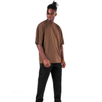T-shirt surdimensionné pour homme 100% coton personnalisé, coupe ample, streetwear, imprimé, fabricant OEM ODM en gros