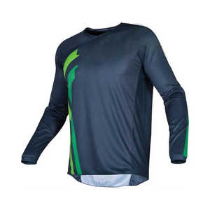 Alta calidad Moto estilo personalizado de talla grande MTB Racing Jersey pantalones conjunto Unisex Auto Racing Wear para adultos impreso Motocross Top - Product Image 1