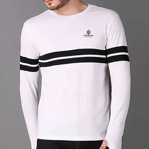Camiseta de manga larga de diseño más popular para hombres Camiseta de manga larga de la mejor calidad para hombres - Product Image 2