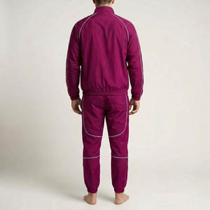 ชุดวอร์มไนลอนพรีเมียม ชุดยูนิฟอร์มสโมสรแบบกำหนดเอง เสื้อแจ็คเก็ตกันลมและกางเกง ชุดฝึกซ้อม - Product Image 2