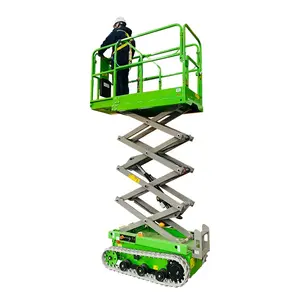 Crawler Driving Self-Propelled Scissor Lift Rough Terrain Track Crawler Scissor Lift