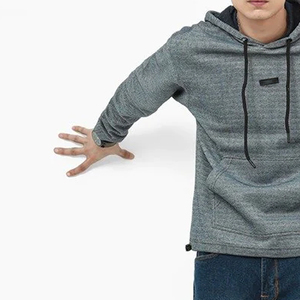 2024 alta calidad Oem impresión personalizada Logo 100% algodón Sudadera con capucha hombres deportes al aire libre desgaste hombres mejor precio sudaderas con capucha transpirables - Product Image 5