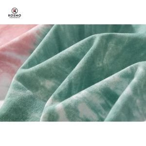 เสื้อยืดคอกลมผ้าฝ้าย100% 240gsm ลายมัดย้อมระบายอากาศได้ดีเป็นมิตรต่อสิ่งแวดล้อมสไตล์ลำลอง - Product Image 6