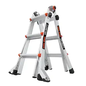 Ladder Material Latest Price, Manufacturers & Suppliers, 15413EN VELOCITY 150 kg Telescoping Aluminum Articulated Extendable Lad