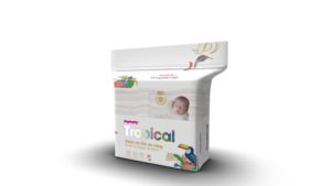 Mamamy Tropical Tissus non tissés polyvalents 160 pièces Prix de gros Chiffons secs multifonctionnels compressés pour les soins de la peau - Product Image 6