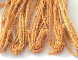 เชือกคอไรเบอร์มะพร้าวหยิกธรรมชาติ 100% สําหรับสวนและการตกแต่ง - Product Image 1