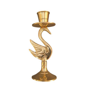 Bougeoirs en spirale de conception unique bougeoirs chandelier en métal en laiton de qualité créative pour les accessoires d'éclairage les plus vendus - Product Image 6