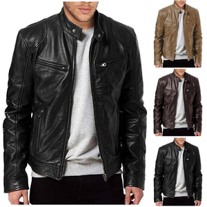 2024 Premium Comfortable Wholesale New Fashion Design Men <b>Racing</b> Wear Leather <b>Jacket</b> With Full Sleeves - Product Image 3