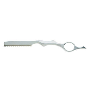 Professional Barber Stainless Steel <b>Single</b> <b>Blade</b> Shaving <b>Razor</b> - Product Image 4