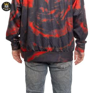 Sweats à capuche à sublimation Sweat-shirt à capuche en polaire Vêtements d'hiver Pull-over Sweats à capuche pour hommes avec impression personnalisée - Product Image 5