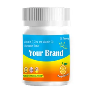 Essential Nutritional Healthcare Supplements Zinc Immune Support Vitamin C Vitamin D3 Natural Immune Booster for Sale