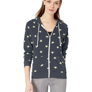 Sudaderas con Capucha Personalizadas con Cierre Frontal y Logotipo, Sudaderas Cortas de Algodón Grueso para Mujer, Conjunto de Dos Piezas - Product Image 4