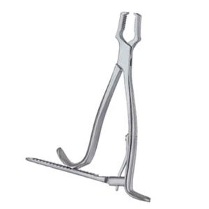 Pinces à os Kern 14 cm à cliquet, instrument chirurgical orthopédique, pince à os en acier inoxydable, manuel, classe I, traumatisme médical - Product Image 1