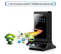 FYD-835E RK3568 Android WiFi 7 pouces Écran tactile LCD Tablette de commande de restaurant sur table Affichage publicitaire Kiosque