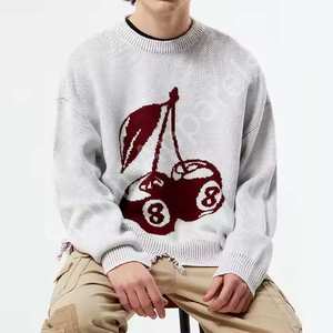 เสื้อสเวตเชิ้ตผู้ชายแฟชั่นล่าสุดปี 2025 สกรีนโลโก้ได้ ระบายอากาศได้ดี ไม่ยับ ผลิตตามแบบ OEM คอกลม แขนยาว สำหรับฤดูหนาว ผ้าฝ้าย 100% - Product Image 2
