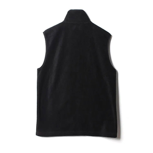 Gilet en micro polaire unisexe en polyester sans manches respirant de style high street pour l'hiver Vestes pour hommes avec logo personnalisé - Product Image 6