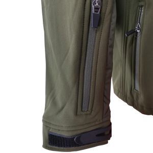 Chaqueta de Invierno para Hombre, Cortavientos, Cálida, con Cremallera, de Forro Polar, Chaqueta Softshell de Talla Grande para Hombre - Product Image 3