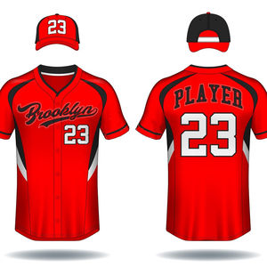 Uniforme de béisbol personalizado de alta calidad Venta caliente Jersey de béisbol Ropa de equipo Uniforme de béisbol - Product Image 2