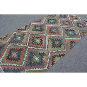 พรมขนแกะสไตล์ตุรกีวินเทจพรมปอกระเจาสี่เหลี่ยมมุมฉากผืนใหญ่ขนาด49 x 125ft ยางสำหรับวัยรุ่น - Product Image 4