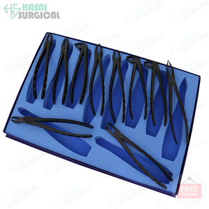 Juego de fórceps de extracción de dientes Fórceps de extracción dental de cirugía oral Kit de fórceps de dientes de dentista profesional - Product Image 6