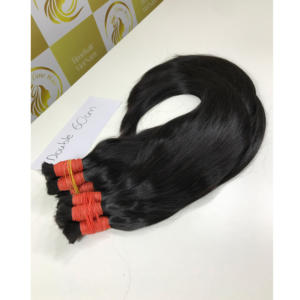 ผมยาวแบบเวียดนามยาวสองชั้นสำหรับต่อผมเรีมี่ยังไม่ผ่านกระบวนการฟอกสีเป็นเทปสีบลอนด์ต้นกำเนิดของผู้บริจาค - Product Image 2