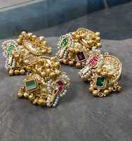 Bague large en laiton style bohème vintage tendance, motif ajouré, pour usage quotidien décontracté, inspirée de l'art chrétien, idéale pour les mariages