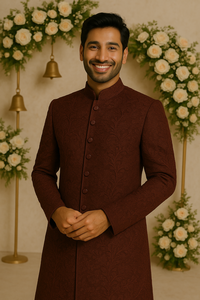 Tela Étnica Premium para Fiestas, para Hombres y Mujeres, Se Aceptan Pedidos al por Mayor Personalizados - Tela Teñida para Trajes, Sherwani, Blazer, Tafetán - Product Image 4