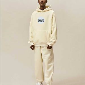 Survêtements pour hommes 2 pièces sweat à capuche ensemble de survêtement de jogging pour hommes tenue athlétique décontractée à manches longues ensemble de costume de pull - Product Image 1