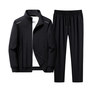 2025 personalizado nuevo entrenamiento de moda Jogging Wear Set hombres deportes sudor Jogger conjunto hombres chándal dos piezas conjunto con capucha chándal - Product Image 3