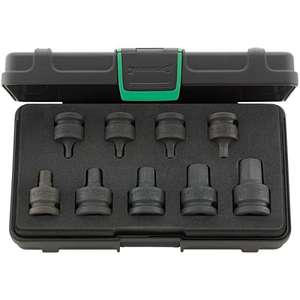 Ensemble de clés à douilles Stahlwille IMPACT 9 pièces, douilles INHEX de haute qualité, clés hexagonales - Product Image 1