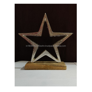 Hot Sale Metal Ornaments Tabletop Gift Sculpture With Wooden Base Customized for Home Decoration and Gifting Party Supplies - Product Image 6