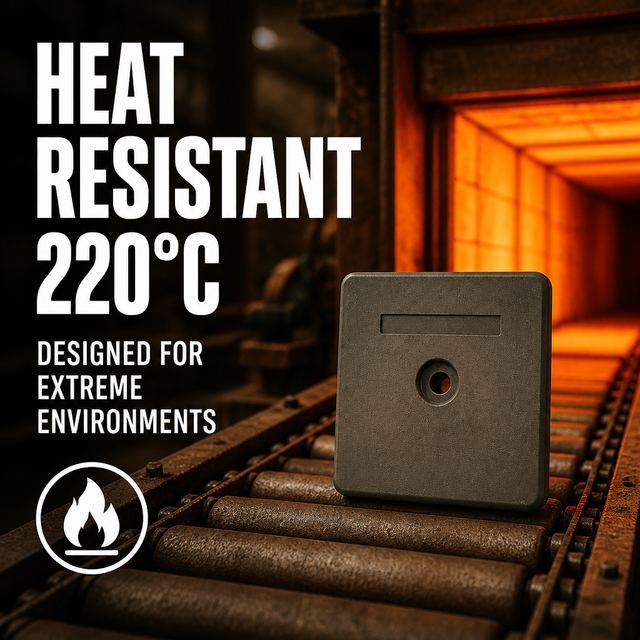 High Temperature Resistant 220 Degree Rfid Tags Waterproof Nfc Tags Heat Resistant Icode X PPS RFID Tags